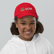 Load image into Gallery viewer, Youth baseball cap SCM