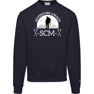 SCM- Champion Mens Powerblend Crewneck Sweatshirt