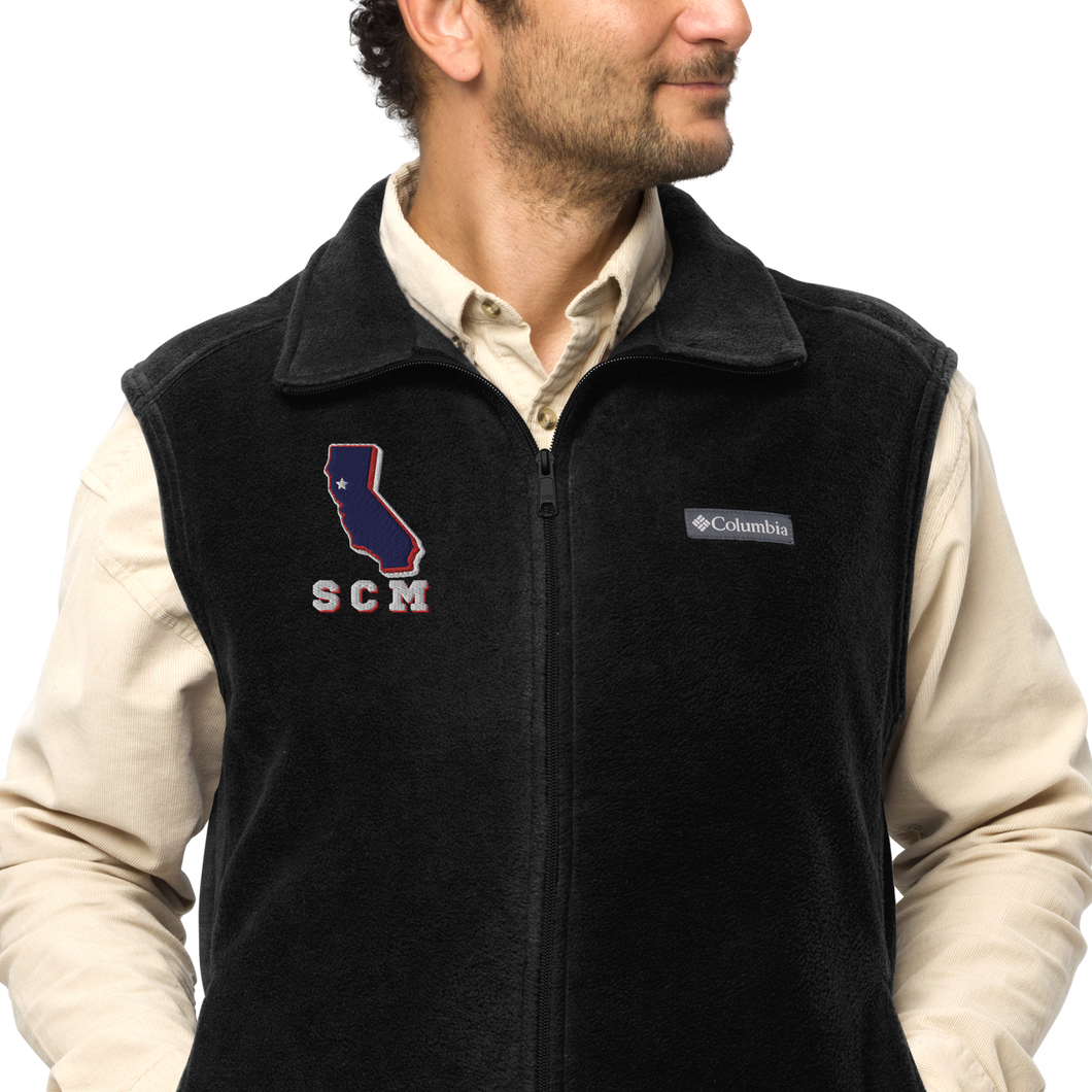 Columbia fleece vest SCM